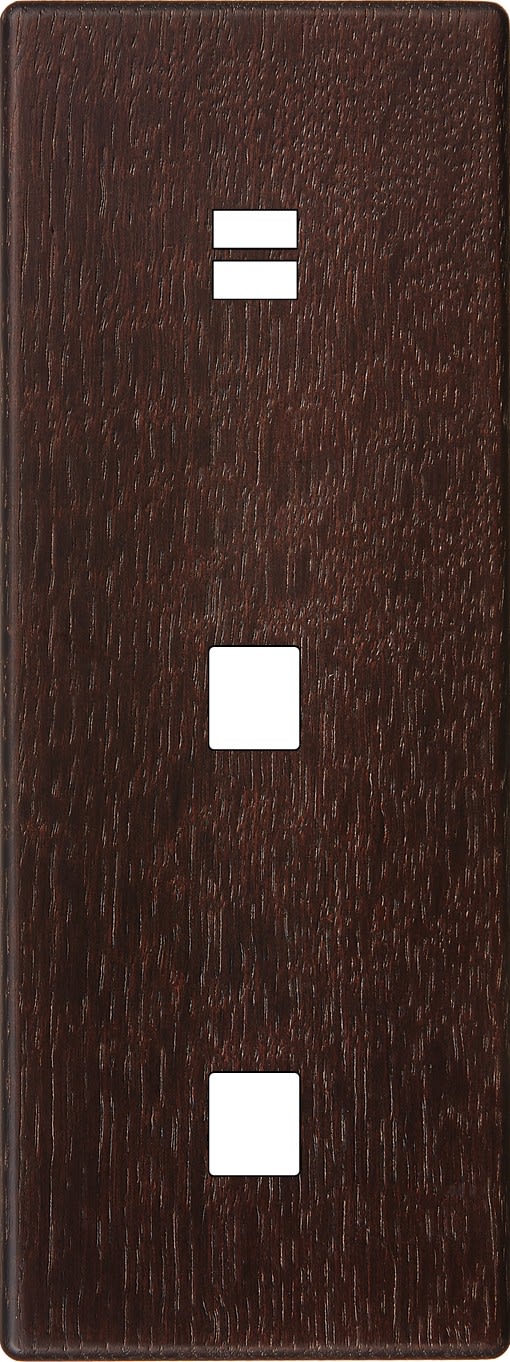 MODELEC - Façade Hitera Chene Fonce Triple Verticale M1 M1 U1