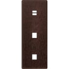 MODELEC - Façade Hitera Chene Fonce Triple Verticale M1 M1 U1