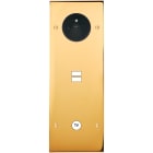 MODELEC - Façade Confidence Laiton Or Miroir Triple Verticale PC U1 C1 Vis