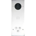 MODELEC - Façade Confidence Laiton Chrome Triple Verticale PC U1 C3 Vis