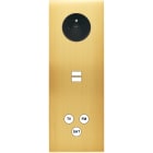 MODELEC - Façade Confidence Laiton Satine Triple Verticale PC U1 C3