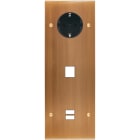 MODELEC - Façade Confidence Laiton Vieux Bronze Triple Verticale PCK M1 U1 Vis