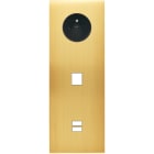 MODELEC - Façade Confidence Laiton Satine Triple Verticale PC M1 U1