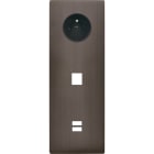 MODELEC - Façade "M" Laiton Canon Fusil Tripl Verti 1 Prise 1 Media 1 Chargeur USB Sansvis