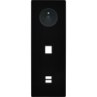 MODELEC - Façade "M" Noir Mat Triple Verticale 1 Prise 1 Media 1 Chargeur USB magnétique