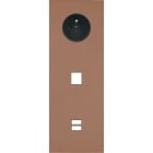 MODELEC - Façade Désir Moka Mat Triple Verticale PC M1 U1