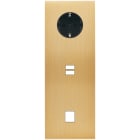 MODELEC - Façade Confidence Laiton Brosse Triple Verticale PCK U1 M1