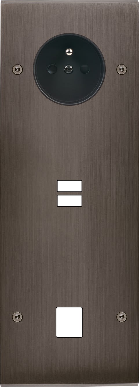 MODELEC - Façade Confidence Laiton Canon De Fusil Triple Verticale PC U1 M1 Vis