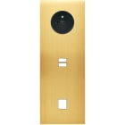 MODELEC - Façade Confidence Laiton Satine Triple Verticale PC U1 M1