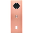 MODELEC - Façade Confidence Laiton Cuivre Satine Triple Verticale PCK U1 M1