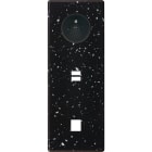 MODELEC - Façade Hitera Terrazzo Noir Triple Verticale PC U1 M1
