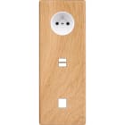 MODELEC - Façade Hitera Chene Clair Triple Verticale PC U1 M1