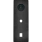 MODELEC - Façade "M" Acier Verni Triple Verticale 1 Prise 1 Chargeur USB 1 Media magnétiq