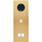 MODELEC - Façade Confidence Laiton Brosse Triple Verticale PCK U1 M2