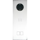 MODELEC - Façade Confidence Laiton Chrome Triple Verticale PCK U1 M2
