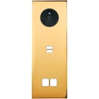 MODELEC - Façade Confidence Laiton Or Miroir Triple Verticale PC U1 M2