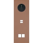 MODELEC - Façade Désir Moka Mat Triple Verticale PC U1 M2