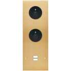 MODELEC - Façade Confidence Laiton Brosse Triple Verticale PC Pc U1 Vis
