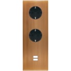 MODELEC - Façade Confidence Laiton Vieux Bronze Triple Verticale PCK Pck U1