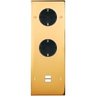 MODELEC - Façade Confidence Laiton Or Miroir Triple Verticale PCK Pck U1 Vis