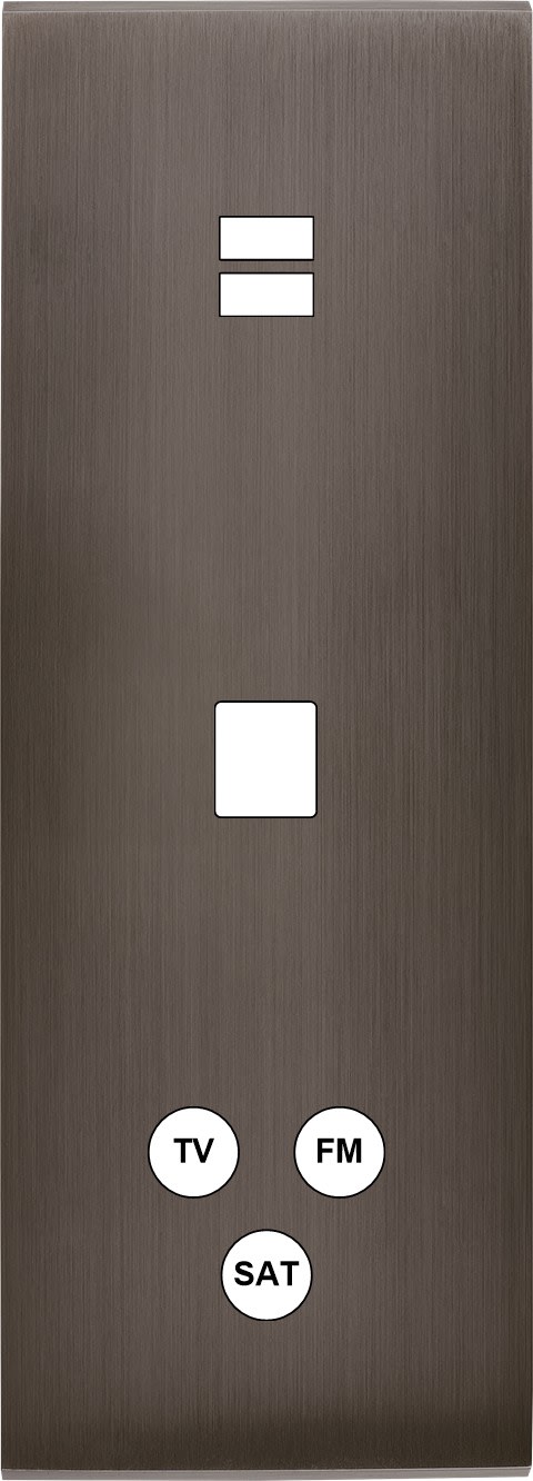 MODELEC - Façade Confidence Laiton Canon De Fusil Triple Verticale U1 M1 C3