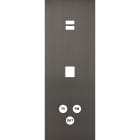 MODELEC - Façade Empreintes PLAN Canon de Fusil Triple Verticale Chargeur USB 1 Média C3 M
