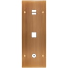 MODELEC - Façade Confidence Laiton Vieux Bronze Triple Verticale U1 M1 C1 Vis