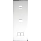 MODELEC - Façade Confidence Laiton Chrome Triple Verticale U1 M1 M2