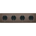 MODELEC - Façade Confidence Laiton Canon De Fusil Quadruple Horizontale 4Xpck V