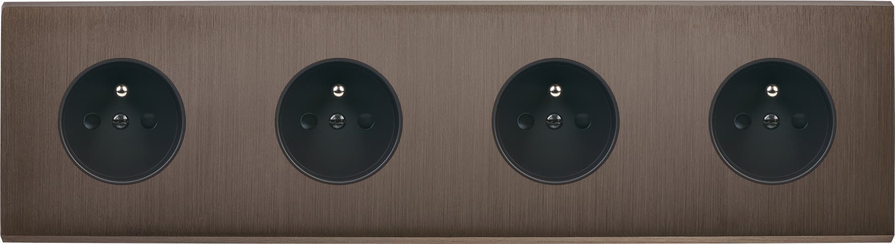 MODELEC - Façade Confidence Laiton Canon De Fusil Quadruple Horizontale PC Pc PC Pc