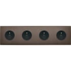 MODELEC - Façade Confidence Laiton Canon De Fusil Quadruple Horizontale PC Pc PC Pc