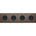 MODELEC - Façade Confidence Laiton Canon De Fusil Quadruple Horizontale PC Pc PC Pc