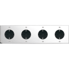 MODELEC - Façade Confidence Laiton Chrome Miroir Quadruple Horizontale PCK Pck PCK Pck Vis