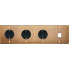 MODELEC - Façade Confidence Laiton Bronze Quadruple Horizontale 3Xpckm1 V