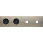 MODELEC - Façade Confidence Laiton Acier Quadruple Horizontale PC Pc M1 M1
