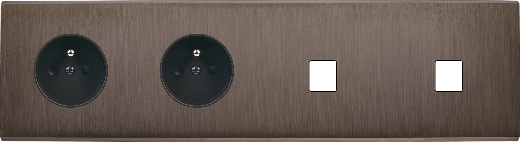 MODELEC - Façade Confidence Laiton Canon De Fusil Quadruple Horizontale PC Pc M1 M1