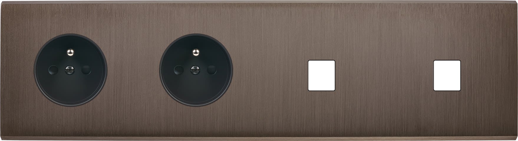 MODELEC - Façade Confidence Laiton Canon De Fusil Quadruple Horizontale PC Pc M1 M1