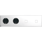 MODELEC - Façade Confidence Laiton Chrome Miroir Quadruple Horizontale PCK Pck M1 M1 Mag