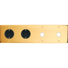 MODELEC - Façade Confidence Laiton Or Miroir Quadruple Horizontale PCK Pck M1 M1 à Vis