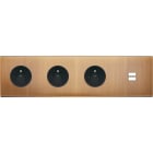 MODELEC - Façade Confidence Laiton Vieux Bronze Quadruple Horizontale PC Pc PC U1