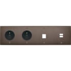 MODELEC - Façade Confidence Laiton Canon De Fusil Quadruple Horizontale PC Pc M1 U1 Vis
