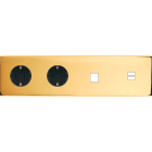 MODELEC - Façade Confidence Laiton Or Miroir Quadruple Horizontale PCK Pck M1 U1