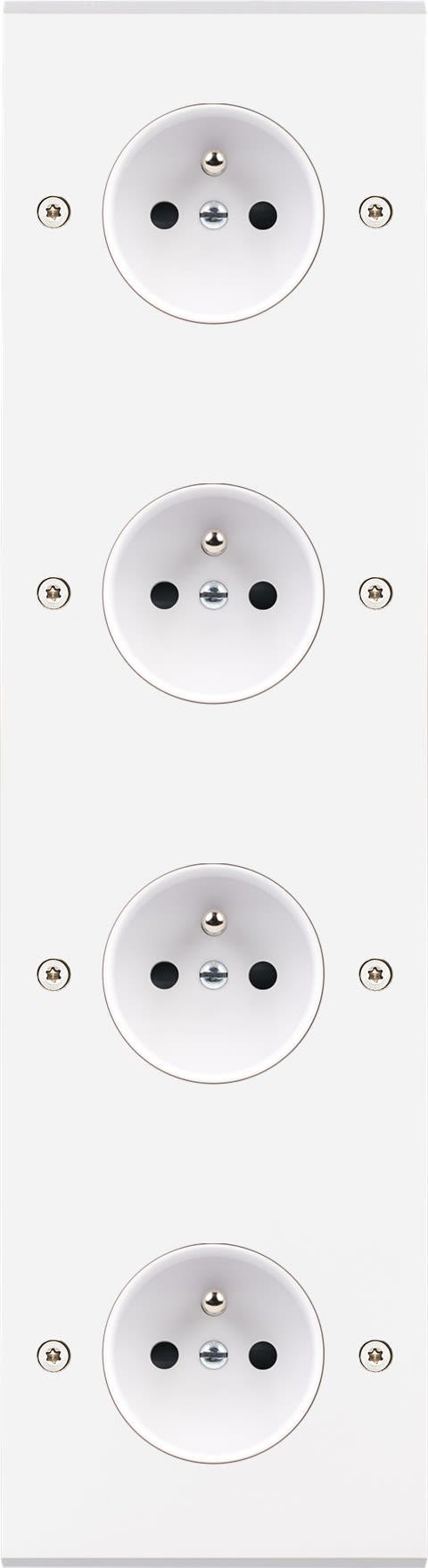 MODELEC - Façade Confidence Laiton Blanc Mat Qv PC Pc PC Pc Vis