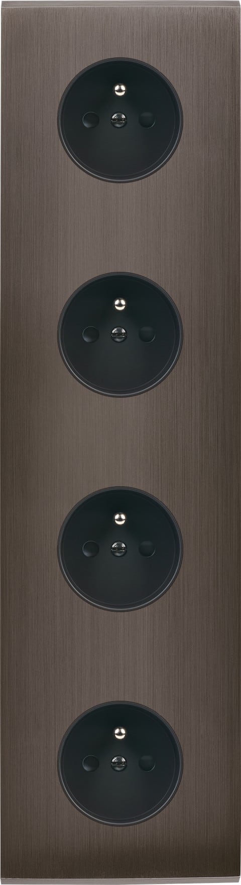 MODELEC - Façade Confidence Laiton Canon De Fusil Quadruple Verticale PC Pc PC Pc