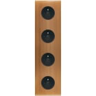 MODELEC - Façade Confidence Laiton Bronze Quadruple Verticale PC Pc PC Pc