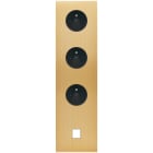 MODELEC - Façade Confidence Laiton Brosse Quadruple Verticale PC Pc PC M1