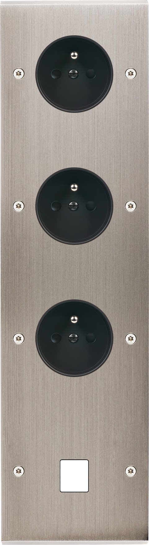 MODELEC - Façade Confidence Laiton Nickel Satine Qv PC Pc PC M1 Vis