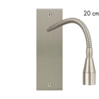 MODELEC - Façade Confidence Laiton Nickel Satine Etroite Longue Liseuse Fine 20