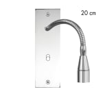 MODELEC - Façade Confidence Laiton Chrome Etroite Longue Liseuse Fine 20 + B1