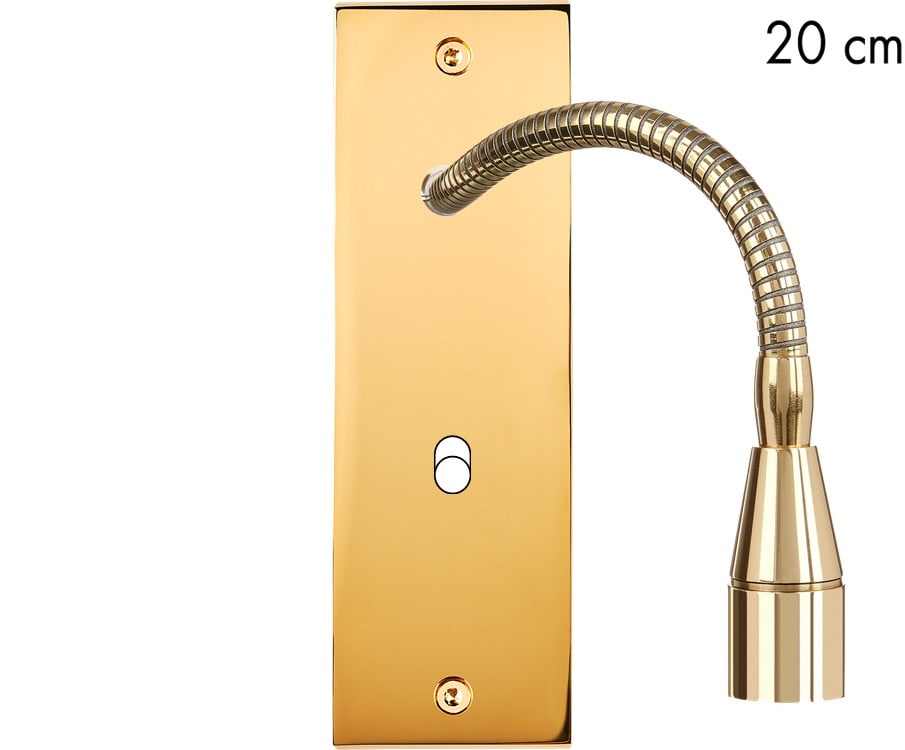 MODELEC - Façade Confidence Laiton Or Miroir Etroite Longue Liseuse Fine 20 + B1